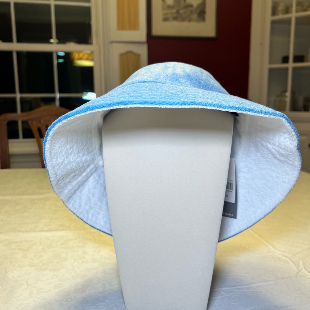 Lane Bryant Light Blue/White Reversible Women's Hat